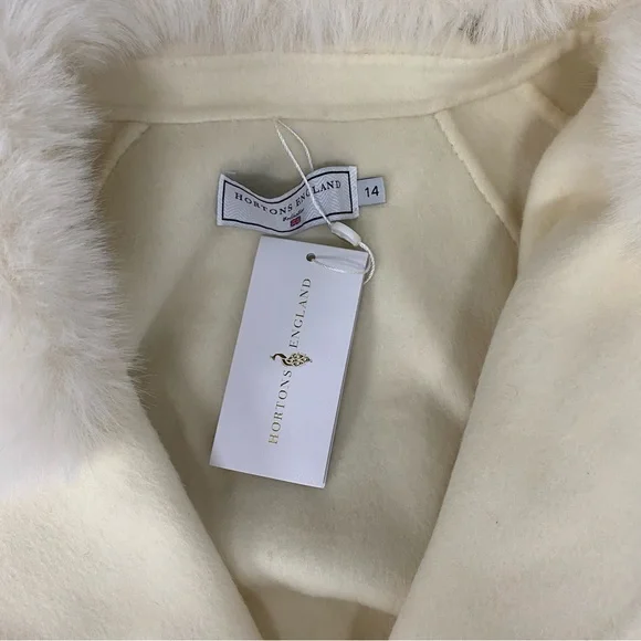 NEW Horton's England Marlborough Coat Size 14